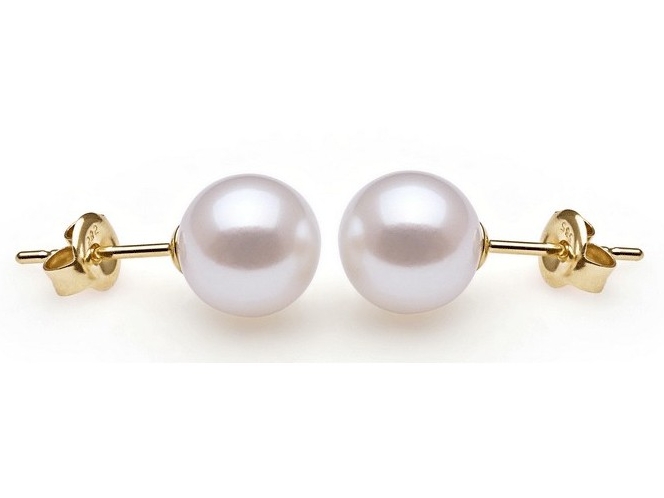 6-7 mm Multicolor Freshwater Pearl Set 14K Gold